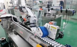 It is used to precisely, efficiently and automatically attach labels on bottles containers