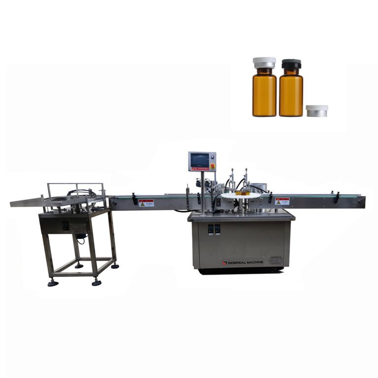 Automatic vial bottle liquid filling machine