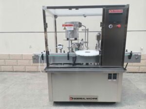 Automatic vial bottle liquid filling machine production line