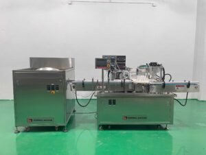 automatic plc nasal spray filling line