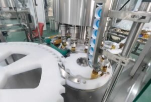 Automatic capping machine for oral solution