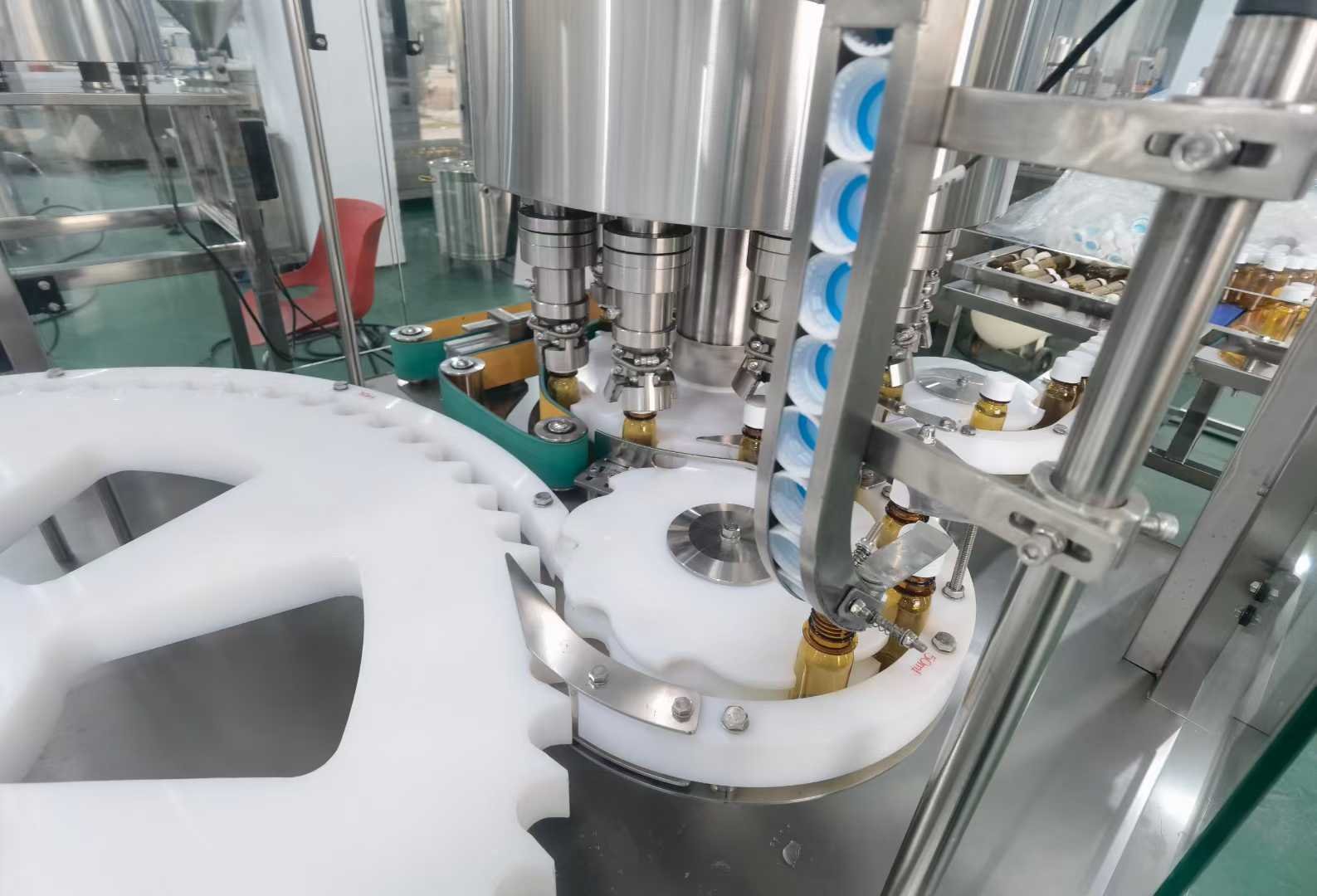 5ml-250ml High Output Automatic Oral Liquid Filling Machine - immagine 3