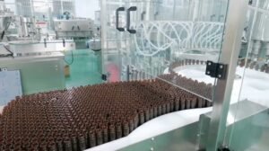 12 heads perform screw cap sealing,GMP standard