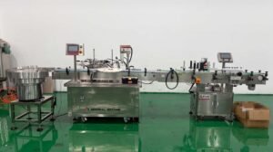 GMP pharmaceutical filling and capping machine production line
